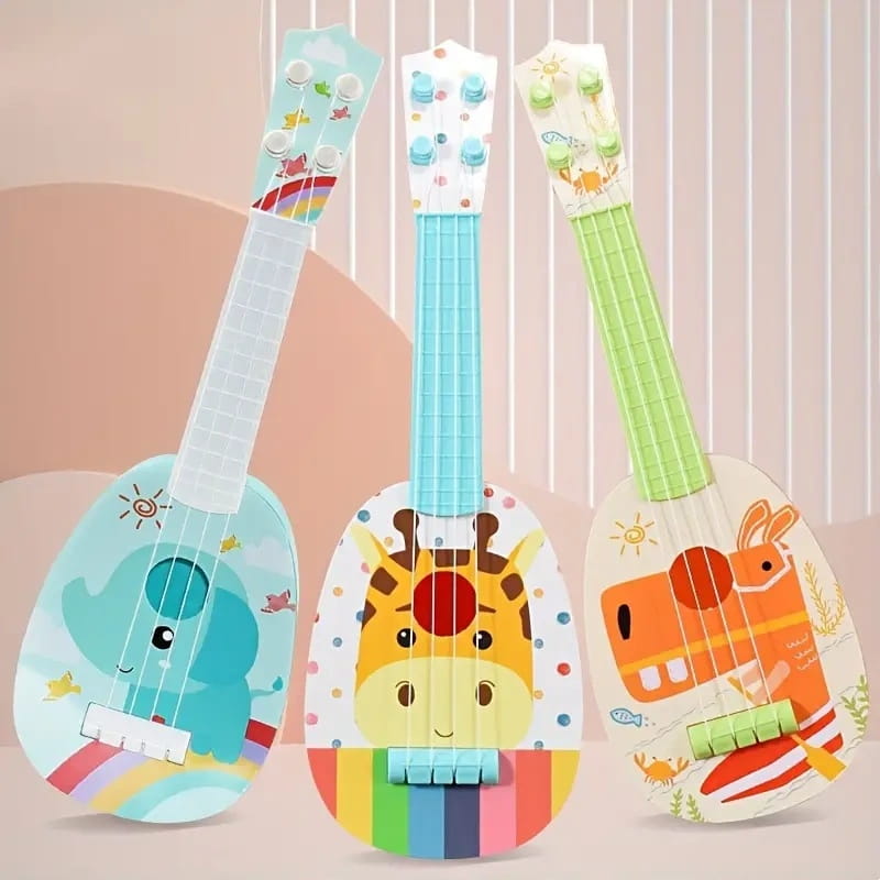 1pc 14-inch Children’s Ukulele Guitar Mini Guitar Children’s Musical Instrument Educational Toy Christmas&Thanksgiving Gifts
