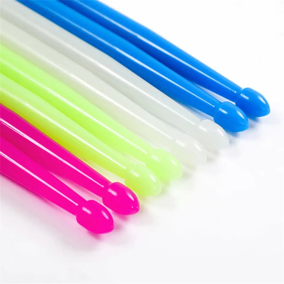 Miwayer Luminous Drum Stick Light Up Drum Sticks1Pair in The Dark Musical Instruments Stage Performance Fluorescent Drumsticks