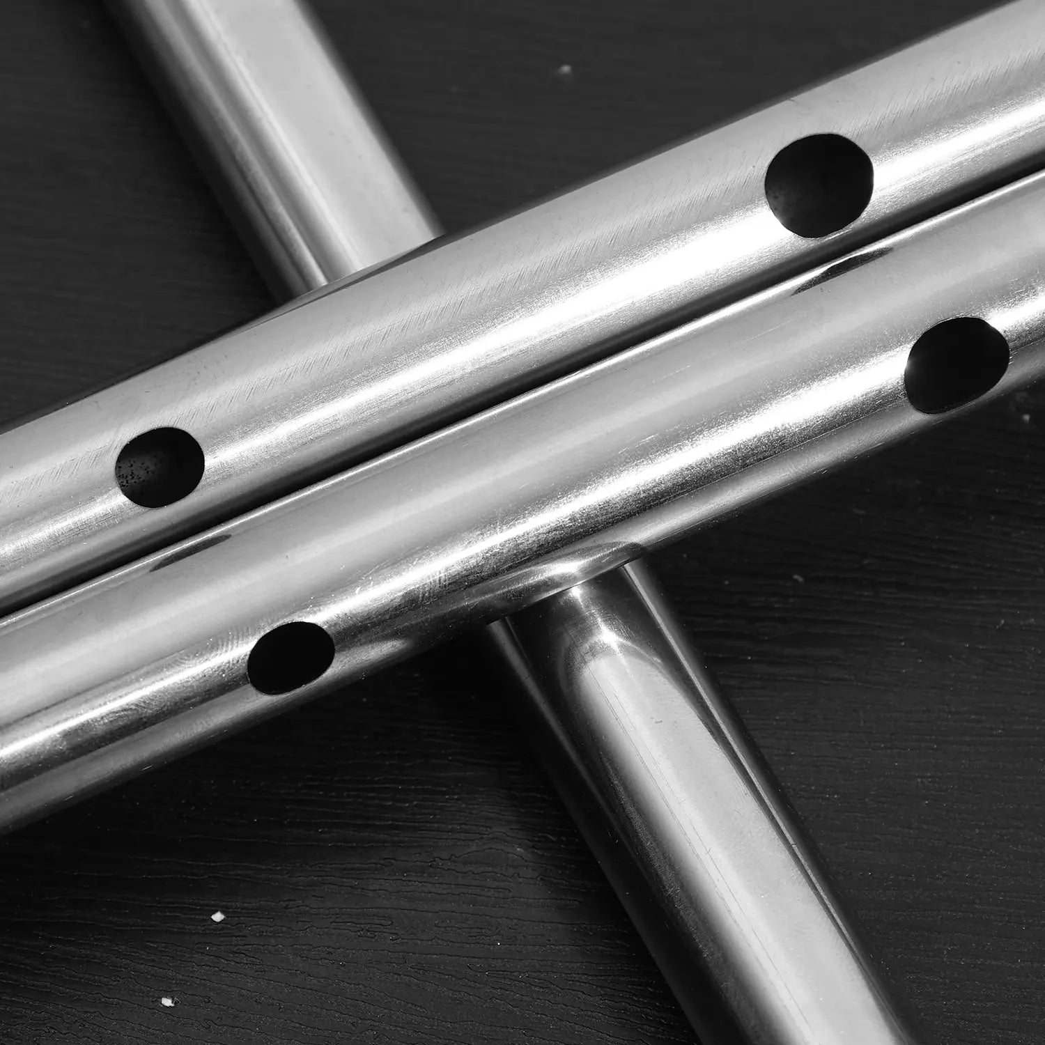 Professional Stainless Steel Flute for Music Learners Beginners Adults Kids Durable Mildew Resistant Easy Play Wind Instrument