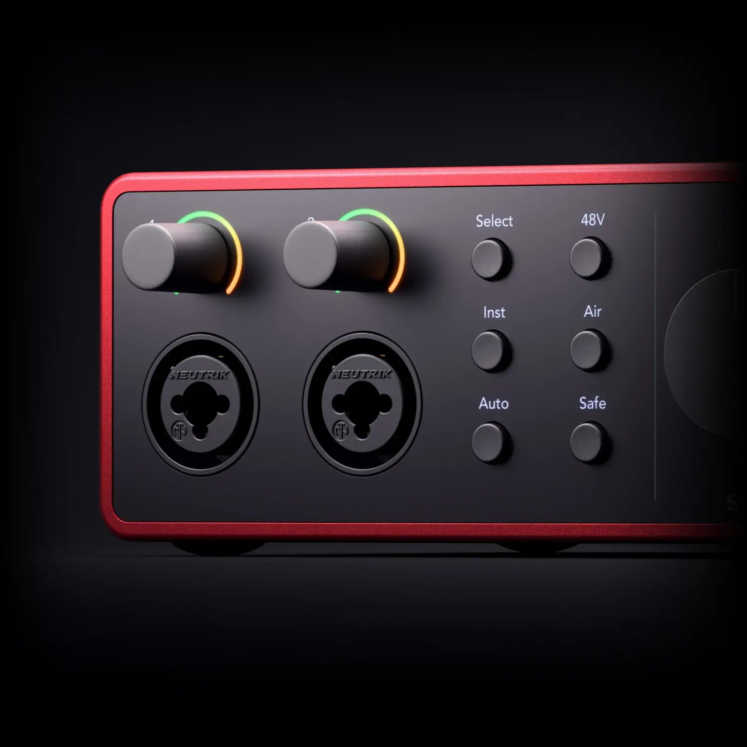 Focusrite Scarlett 4i4 4th Generation 4 input 4 output USB audio interface complete compact studio hub for all instruments