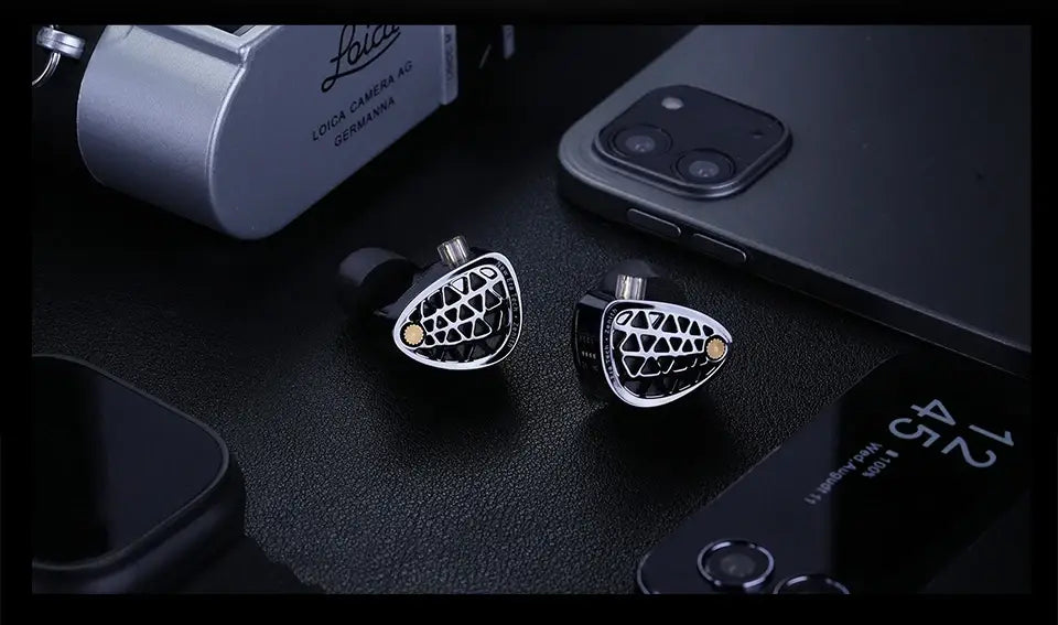 KZ Zenith Earphones Dynamic Driver Unite Headests Hifi Music Earbuds DJ Monitoring with Adjustable Tuning IEM Detachable Cable
