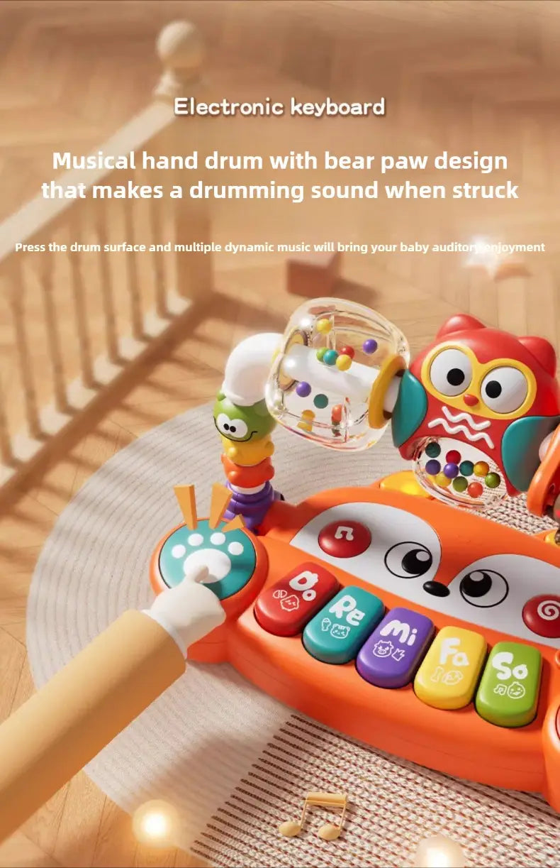 Electronic Keyboard Multifunctional Baby Mini Piano with Lights Music Toddlers Musical Instruments Educational Toys Kids Gifts