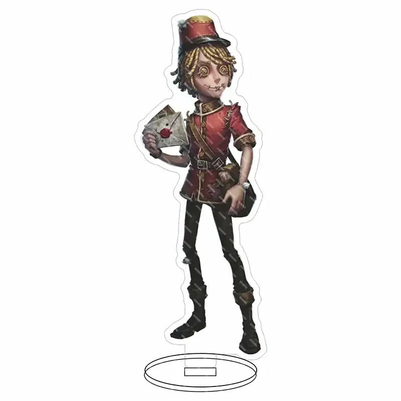 Hip Hop Anime Identity V DIY Stand Acrylic Game Figure Lucky Guy Reznik Emma Woods Helena Adams Model Plate Desk Decor Toy Doll