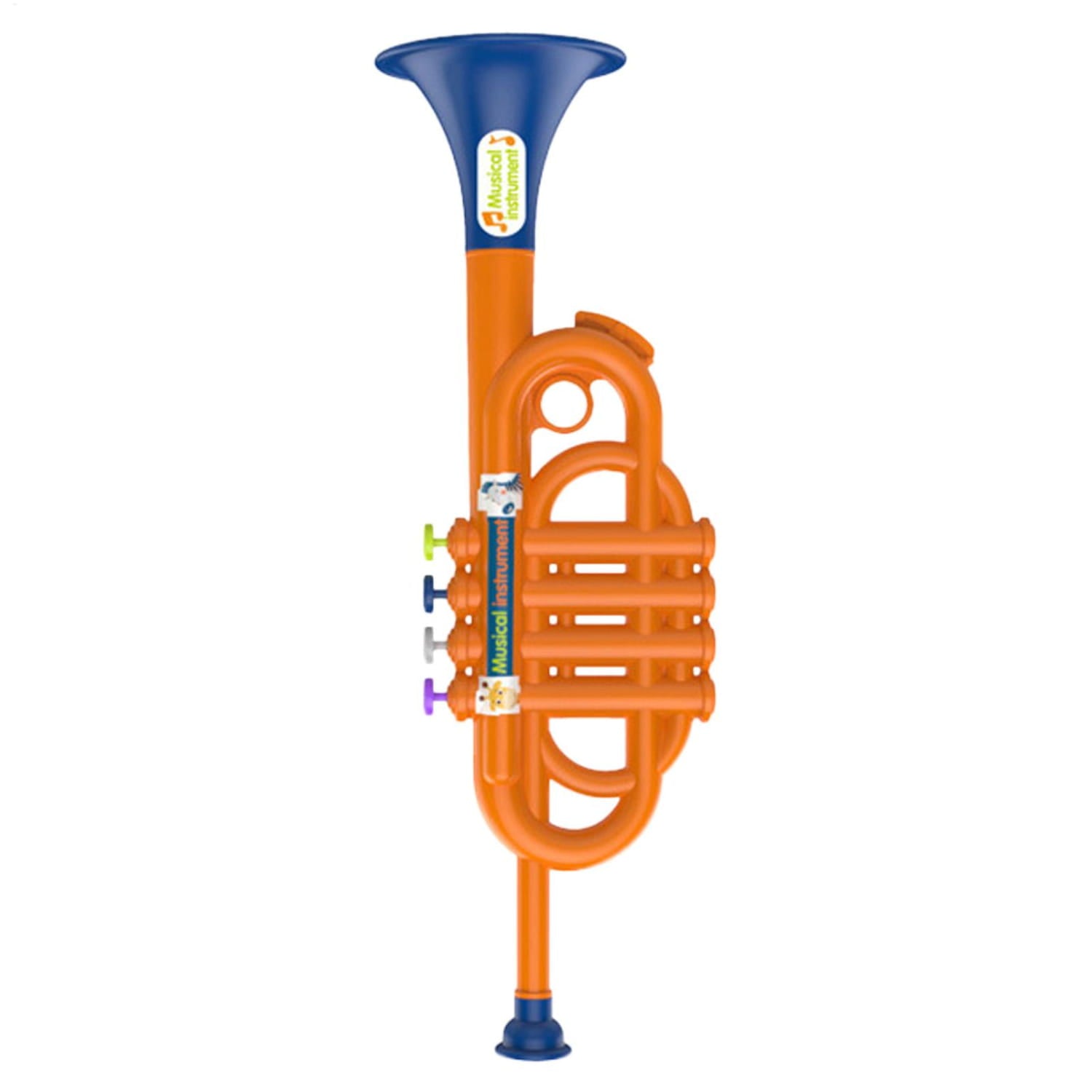 Trumpet Toy for Kids Boys Educational Simulated Trumpet Instruments Toy Children’s Early Childhood Musical Instrument for Boys