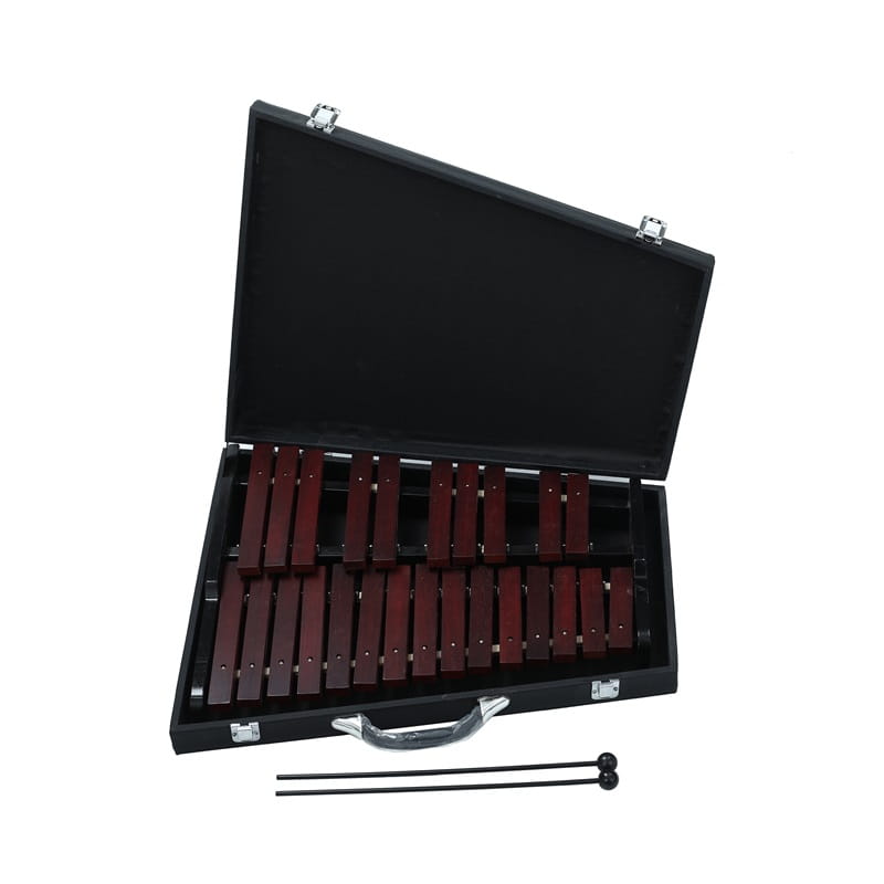 Xylophone Buying in Bulk Wholesale Rose Wood 25-Key Xylophone Percussion Musical Colorful Pipes Product