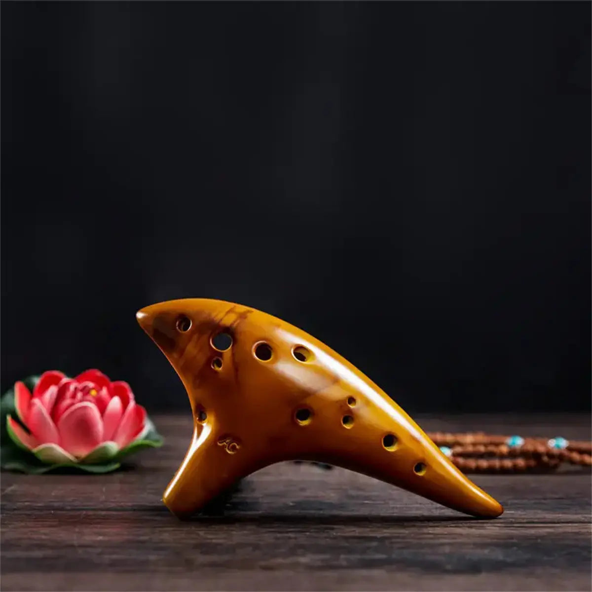 Miwayer Ocarina12 Tones Alto C High Quality Ocarina Classic Flute Musical Instrument Good Gift for Beginners Chinese Tao