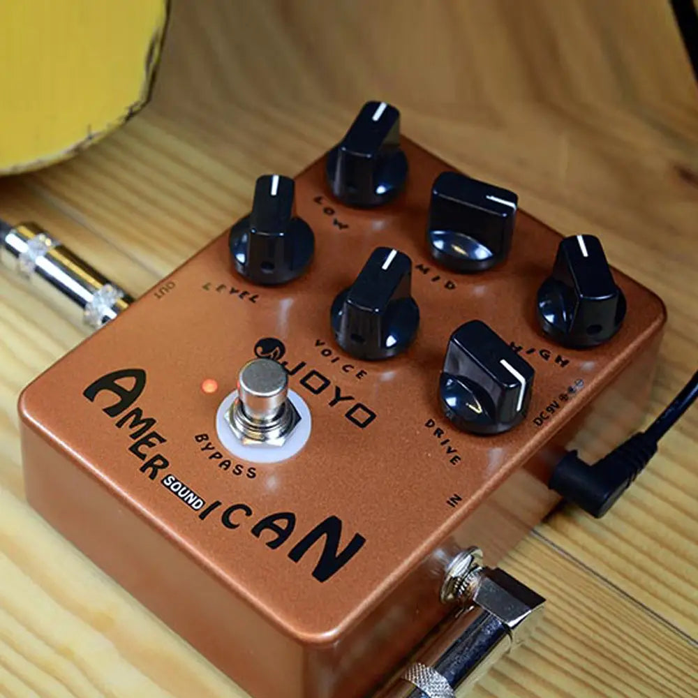 JOYO-JF-14 AMERICAN SOUND Electric Guitar Pedal Effects Simulation 57 Deluxe Amplifier Pedals True Bypass