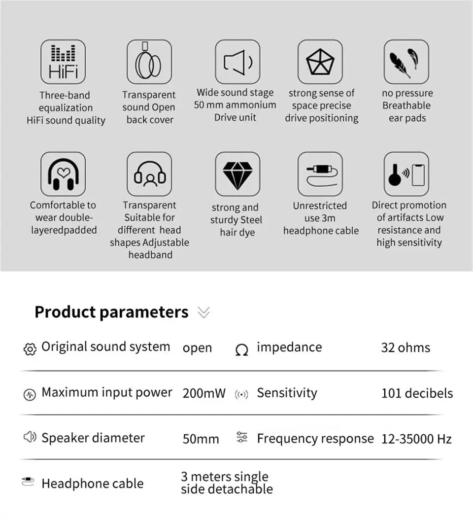 Philips SHP9500 Wired Headphones HiFi Stereo Music Earphone 3.5mm 6.3mm Interface Computer Laptop Mobile Phone Universal Headset