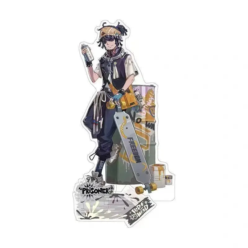 Hip-hop Game Identity V Stand Figrues Luca Balsa Ren Ganji Gupta Batter Character Modeling Desktop Decoration Accessories Gifts