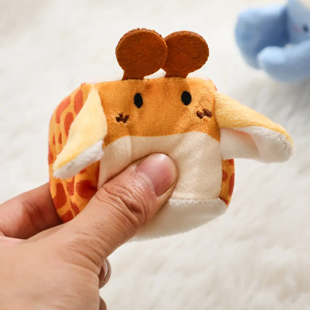 Baby Montessori Toy Plush Barn with Farm Animals Musical Touch Sensory Toys Portable Baby Farmhouse Cognition Toy for Infants