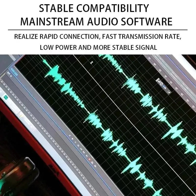 2 Channels Professional Portable Audio Interface Sound Card Console Mini USB MIXER for Guitar Recording Studio Singing TEYUN Q12