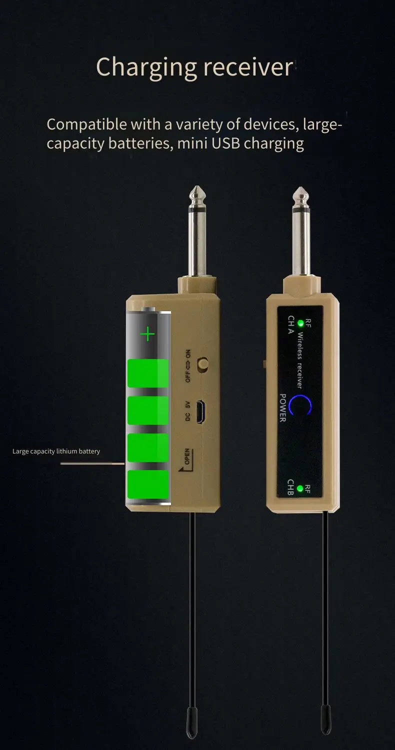 One Drive Two Wireless Microphone U-segment for Karaoke Stage Speeches Wedding Performance Hip Hop Live Broadcast