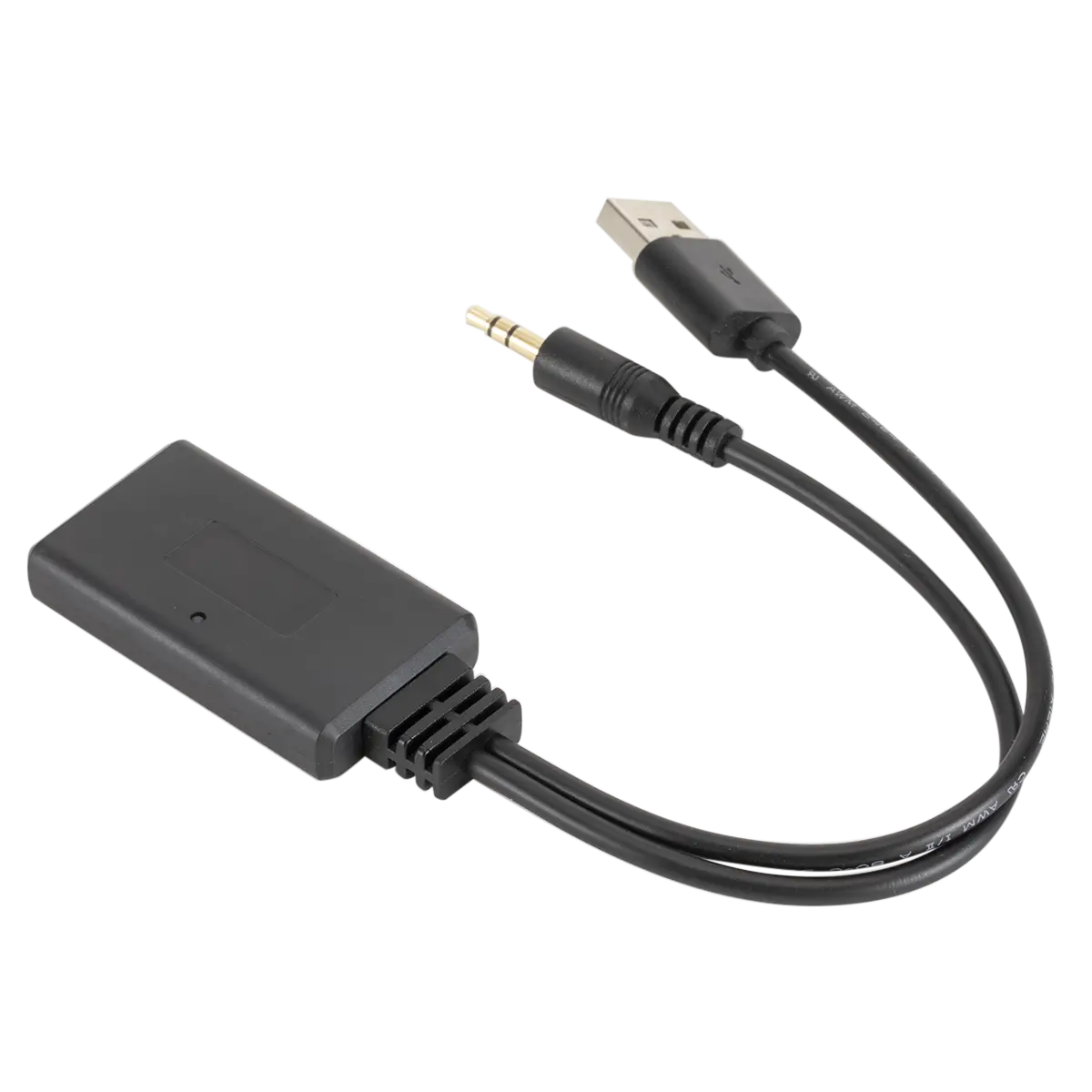 Universal Car Wireless Bluetooth-compatible Receiver USB 3.5Mm Aux Media Bluetooth 5.0 Music Player Audio Cable Adapter For BMW