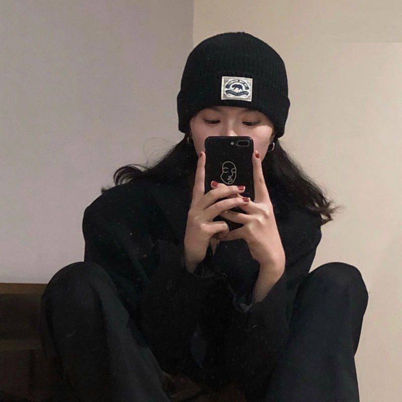 Autumn Winter Knitted Hat For Men Women Hip Hop Skullies Melon Cap Fashion Punk Crochet Bonnet Kpop Solid Color Couple Beanies