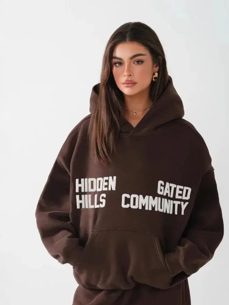 2025 Spring and Autumn Trendy Brand Fashion Printed Hoodie Set with Long Sleeve Hoodie for Men and Women Casual Versatile Coat