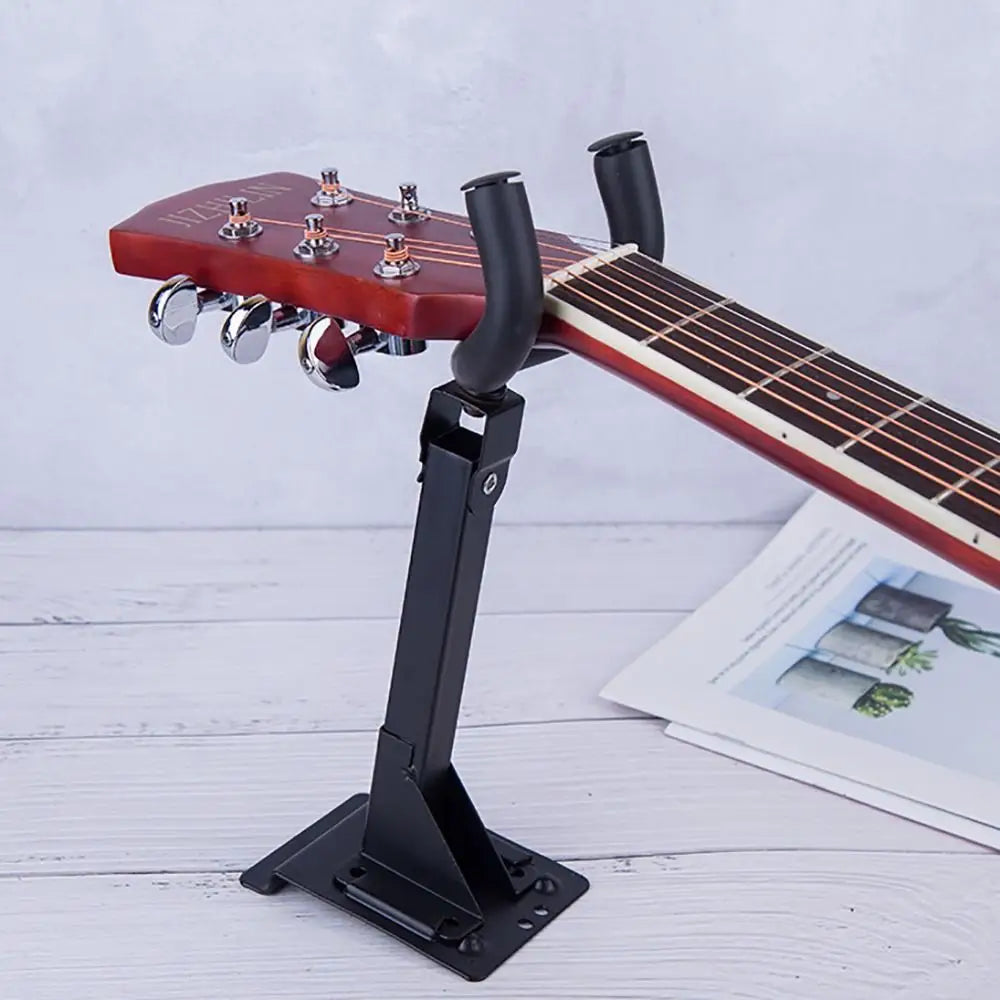 Professional Metal Guitar Hanger Hook Wall Mount Non-slip Ukulele/Violin Stand Guitar Display Rack Bass