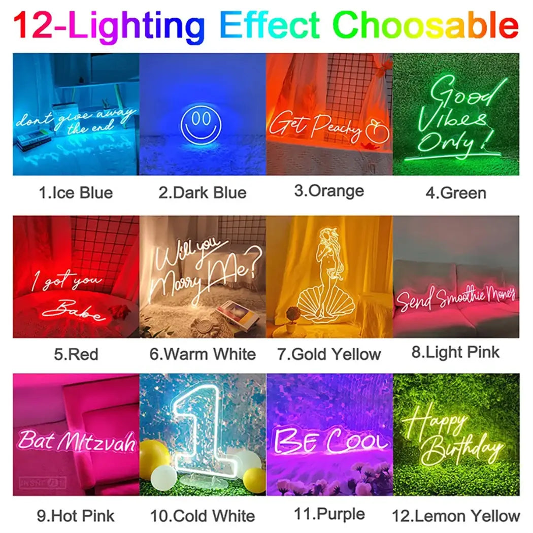 Recording Studio In Use Neon Sign Adjustable LED Letter Neon Light Wall Decor for Music Entertainment Room & Studio Decoration