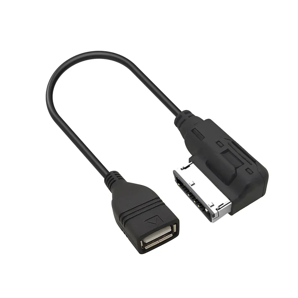 USB Aux Cable Music MDI MMI AMI To USB Female Interface Audio AUX Adapter Data Wire for VW for Audi A6L Q5 Q7 A8 S5 A5 A4L A3