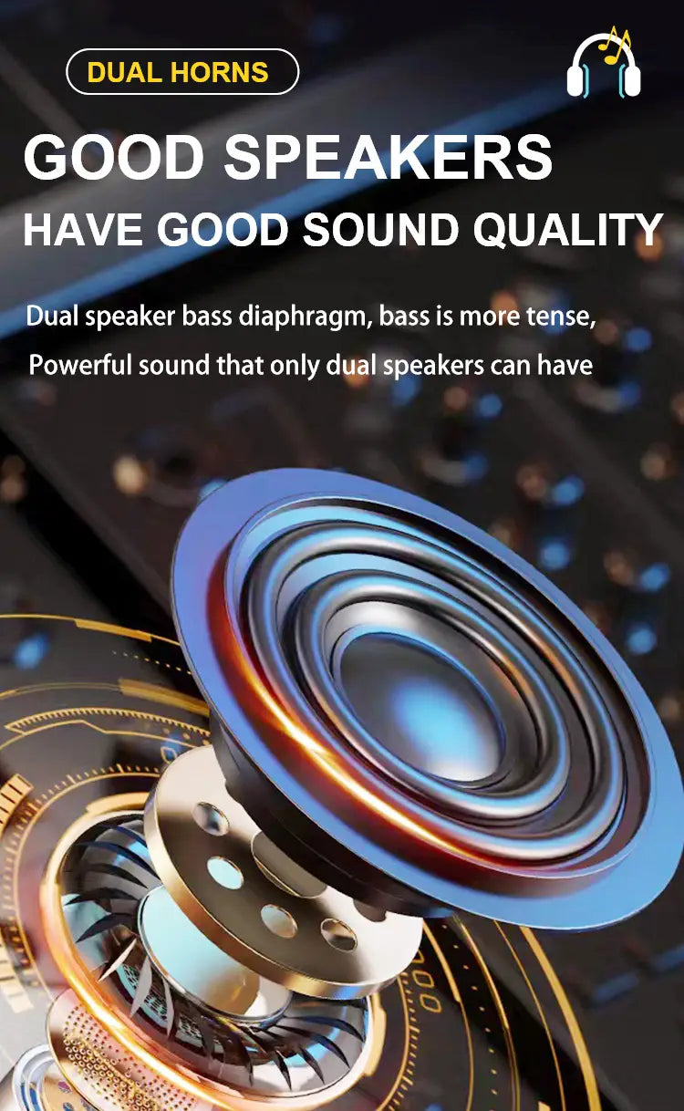 Karaoke Machine for Adults Portable Bluetooth Karaoke Microphone Singing Speaker Karaoke Player with 2 Wireless Mic Home Party