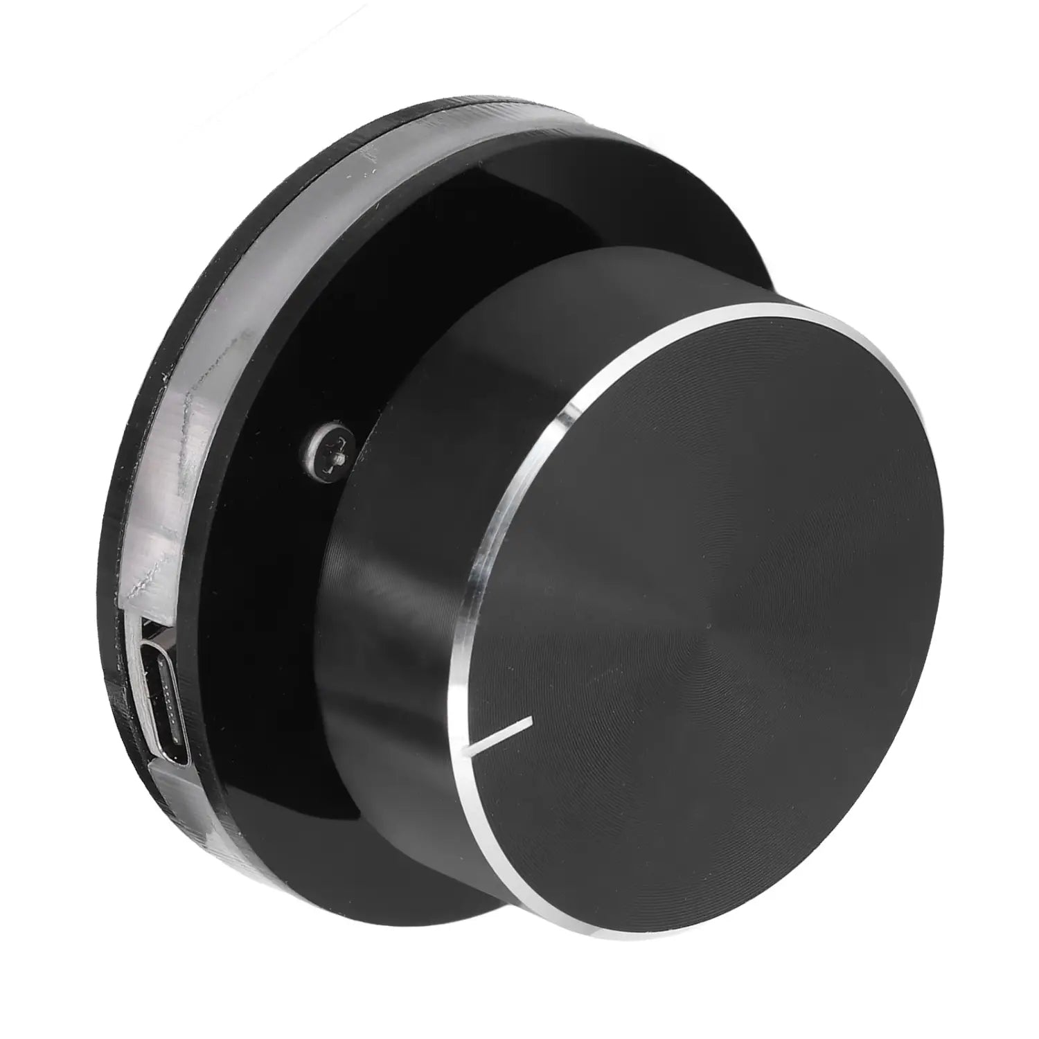 USB Volume Control Knob Versatile Professional External Media Adjustment Controller 360 Degree Rotating Plug and Play for PC