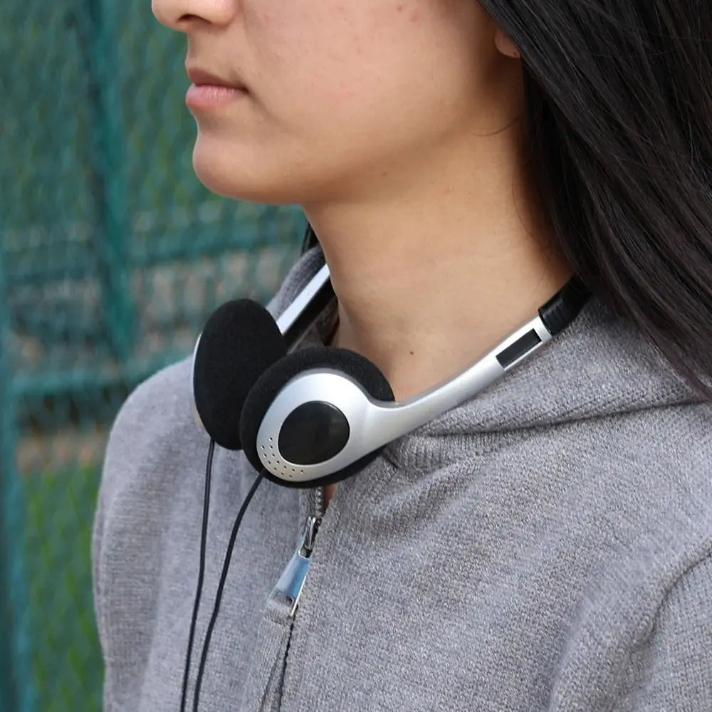Retro Wired Headphones Hip Hop Trends MP3 Wired Connection Music Walkman Earphone Personality Over Ear Earbud Sports Headphones