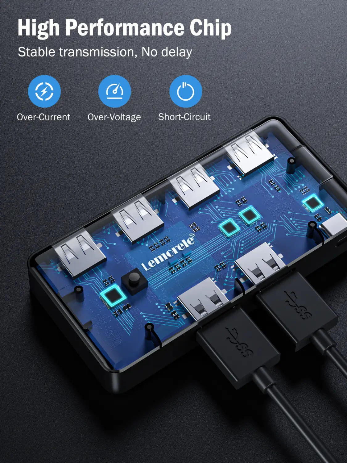 USB KVM Switch Adapter USB 3.0 Switcher 2 Input 4 Output USB Switch KVM Switcher Printer Sharer For Computer Keyboard