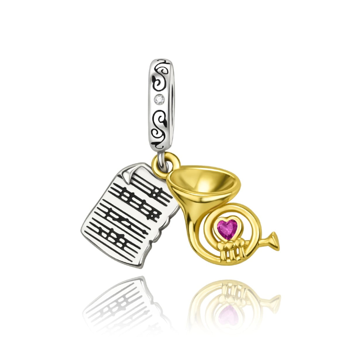 925 Sterling Silver Music Charms Beads Game Console Guitar Pendants Fit Original Bangle Bracelet Necklaces DIY Jewelry For Woman