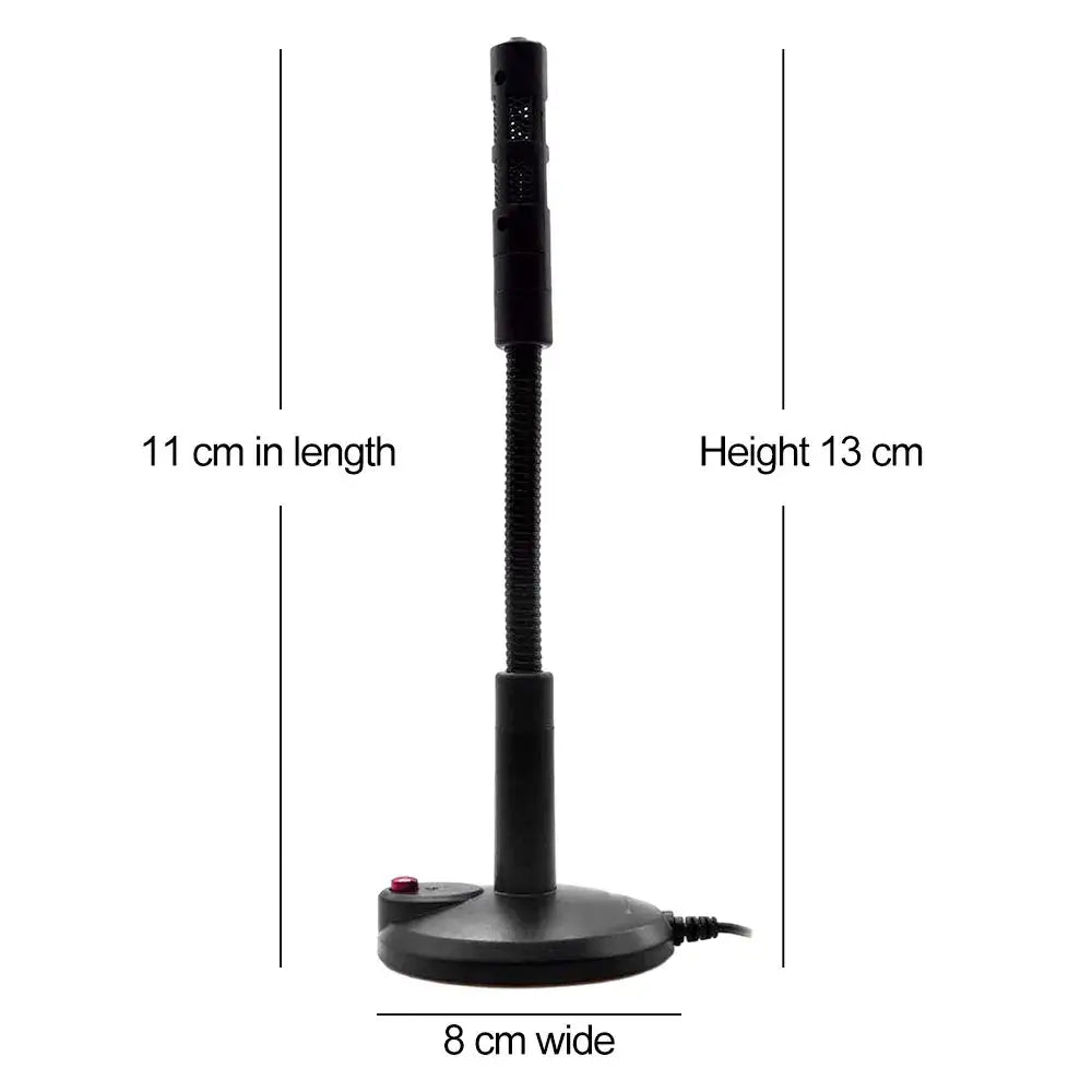 USB Computer Microphone Noise-Cancelling Recording Desktop Mic for PC Laptop for Online Chatting Home Studio Podcasting Gaming