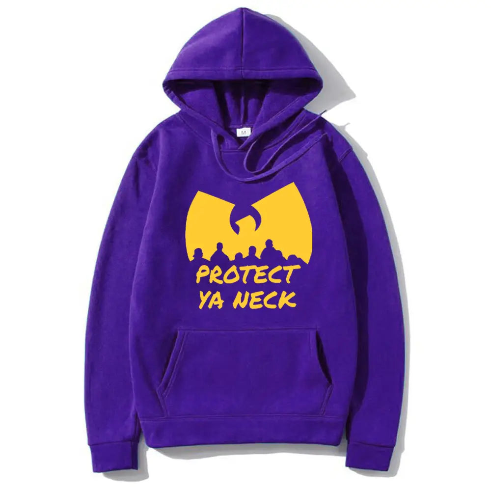 Hip Hop Années 90 Wu Clan T-tangs Hoodie Men Women’s Casual Autumn Winter vintage hoodies Fleece Long Sleeve Hooded sweatshirts