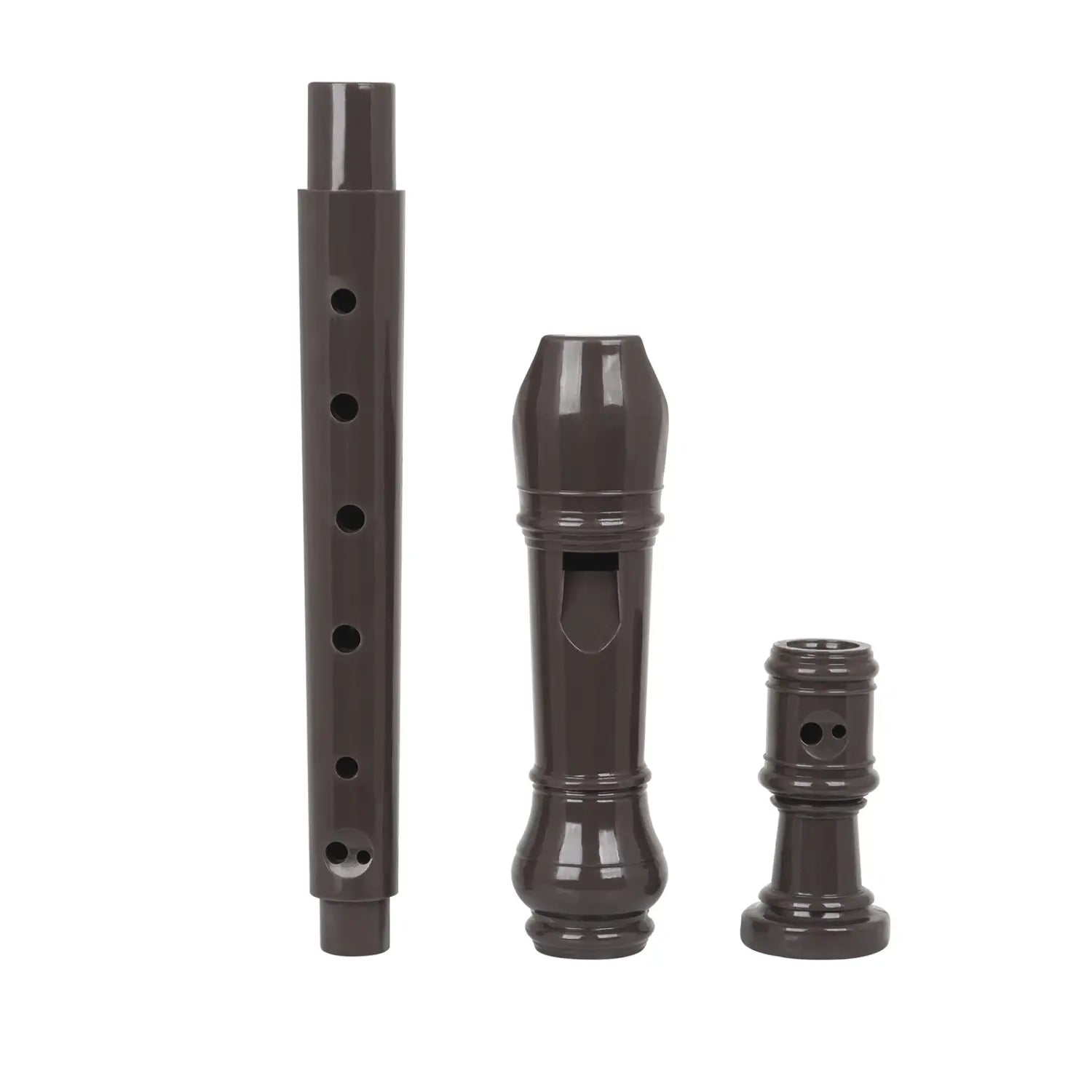 8 Hole Clarinet Long Flute J32 ABS Vertical Flute Musical Instrument Music Education with Cleaning Stick for Children Beginner