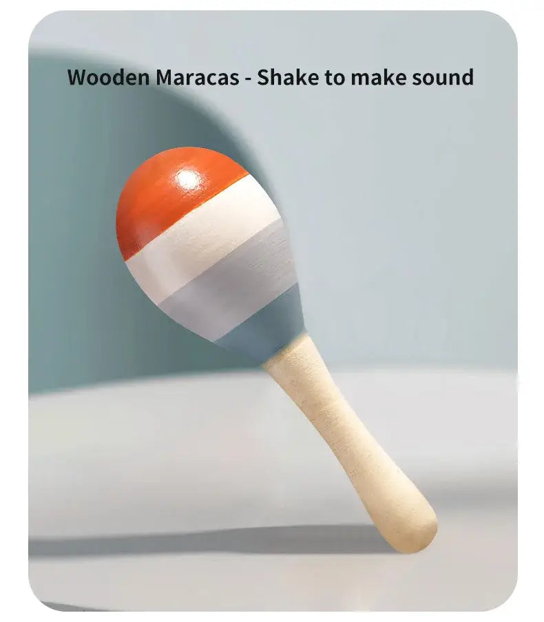 Baby Music Toys Montessori Wooden Toys Child Percussion Instruments Early Educational Toys Birthday Gifts for Toddlers Girl Boy