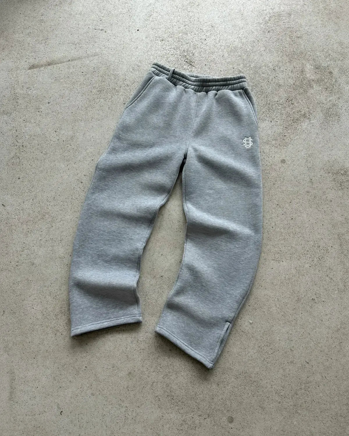 Embroidered sweatpants two-piece set Y2K clothing men’s hip-hop oversized sweatpants casual zipper hoodie