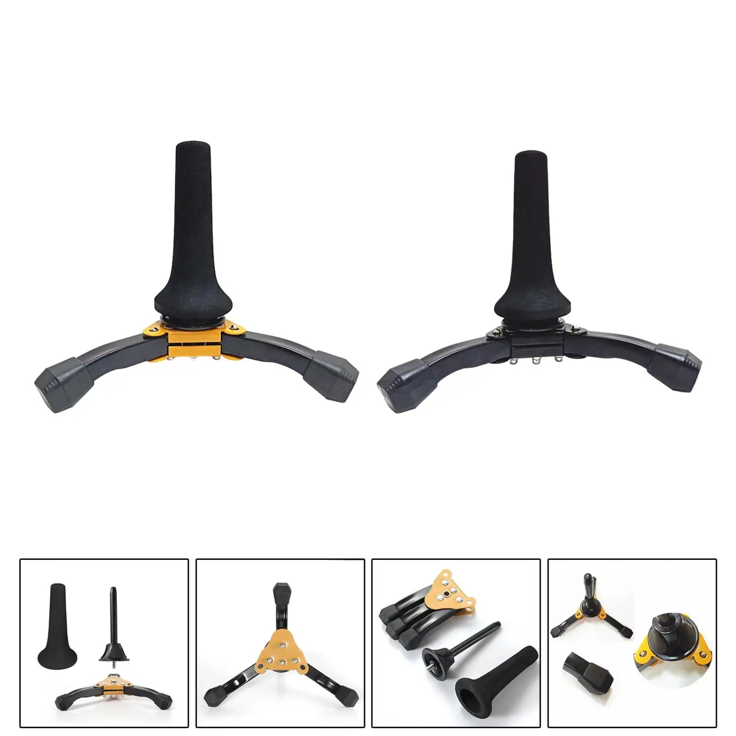 Trumpet Stand Oboe Stand Holder Instrument Accessory Oboe Foldable Lightweight Soprano Saxophone Stand Clarinet Stand Bracket