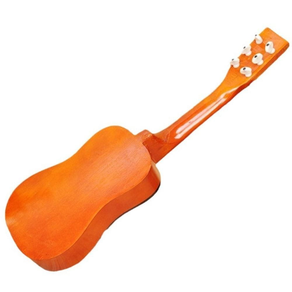 Solid Wood Children’s Guitar Classical Adjustable String Knob Children’s Instrument Toy High Sound Quality Durable