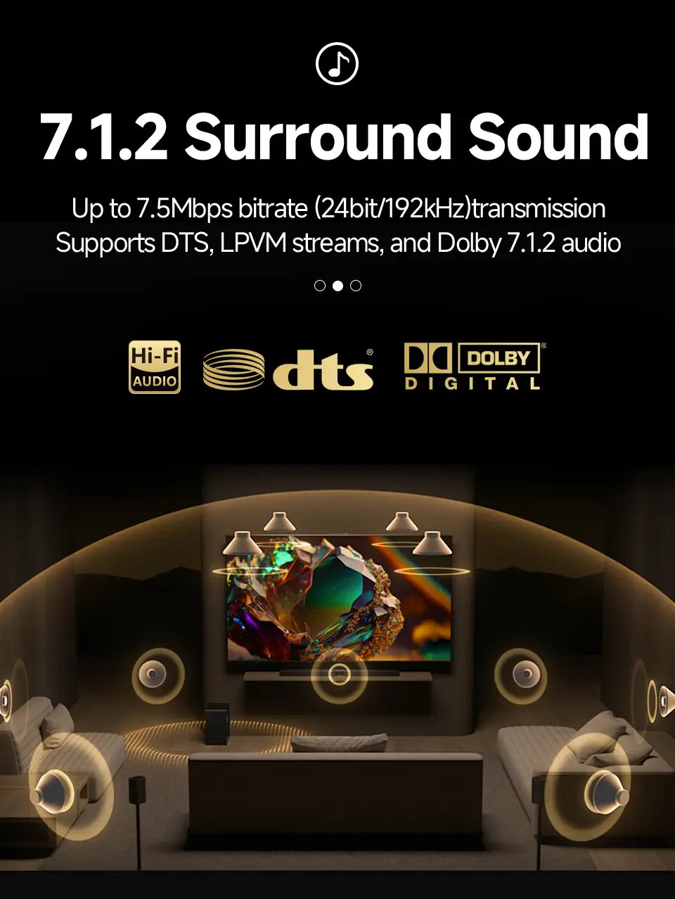 TODN HiFi Optical Audio Cable Digital Fiber Optical Toslink S/PDIF Gold Plated Plug Surround Sound System for TV PS4 Xbox CD