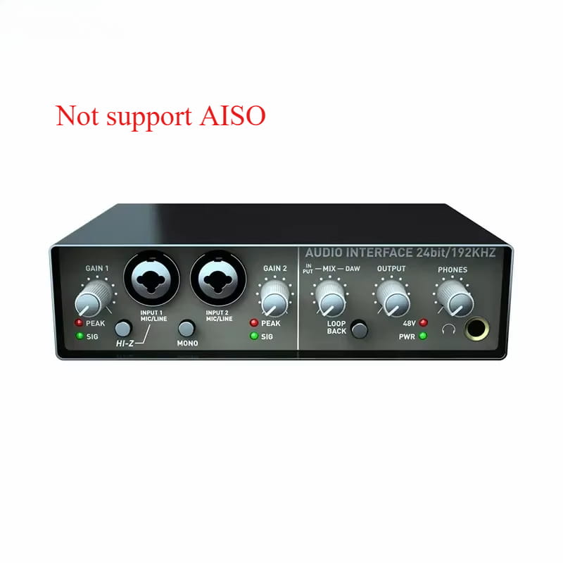 Audio interface recording studio usb external sound card recording guitar 2 channel interface audio аудиоинтерфейс