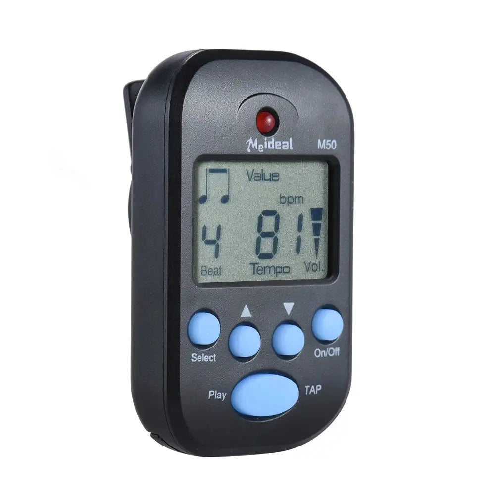 M50 guitar Metronome Professional LCD Digital Rhythm Metronome electric guitar Violin Bass Stringed Instrument Accessories