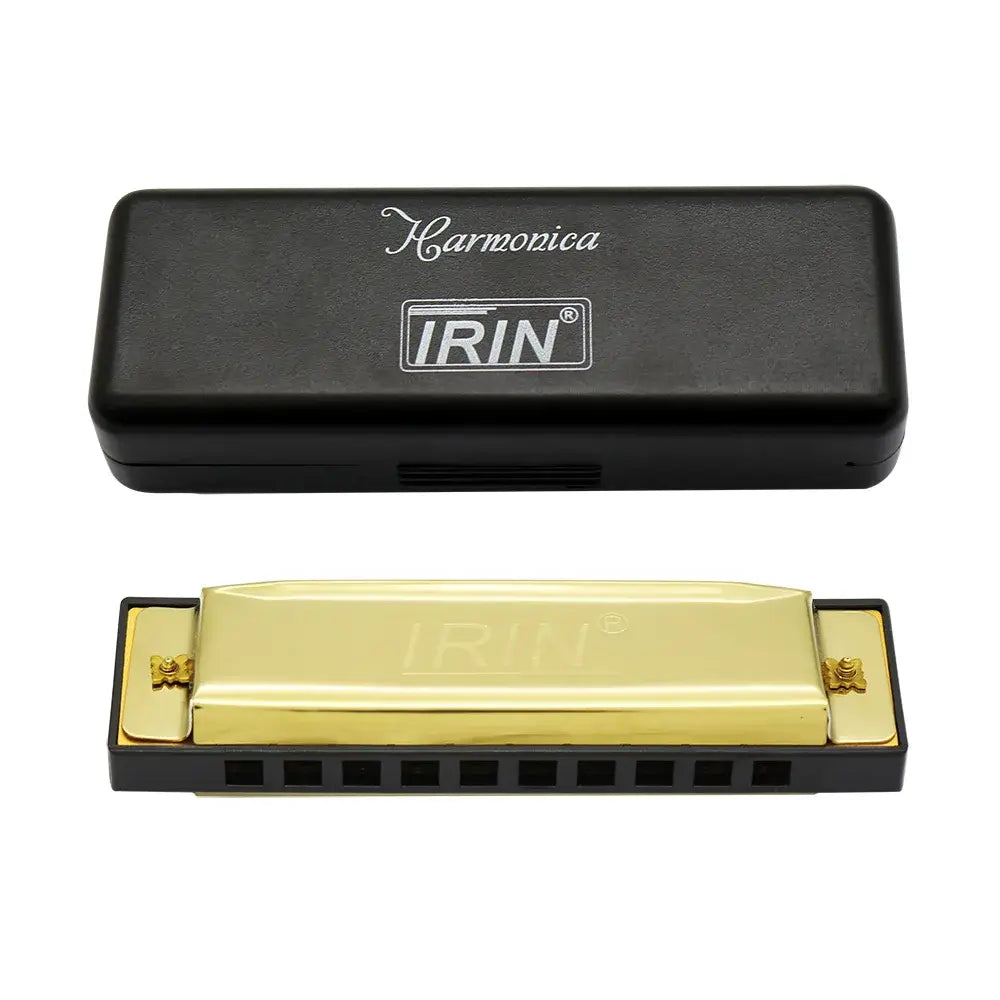 IRIN Harmonica 10 Hole 20 Tones Harmonica Mouth Organ Suitable For Music Enthusiasts Woodwind Instrument Harmonica Gifts