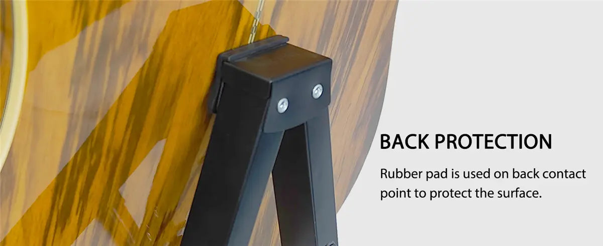 Guitar Stand Folding A Frame Floor Universal Metal for Acoustic Classical Electric Bass Guitars Banjo Ukulele Portable