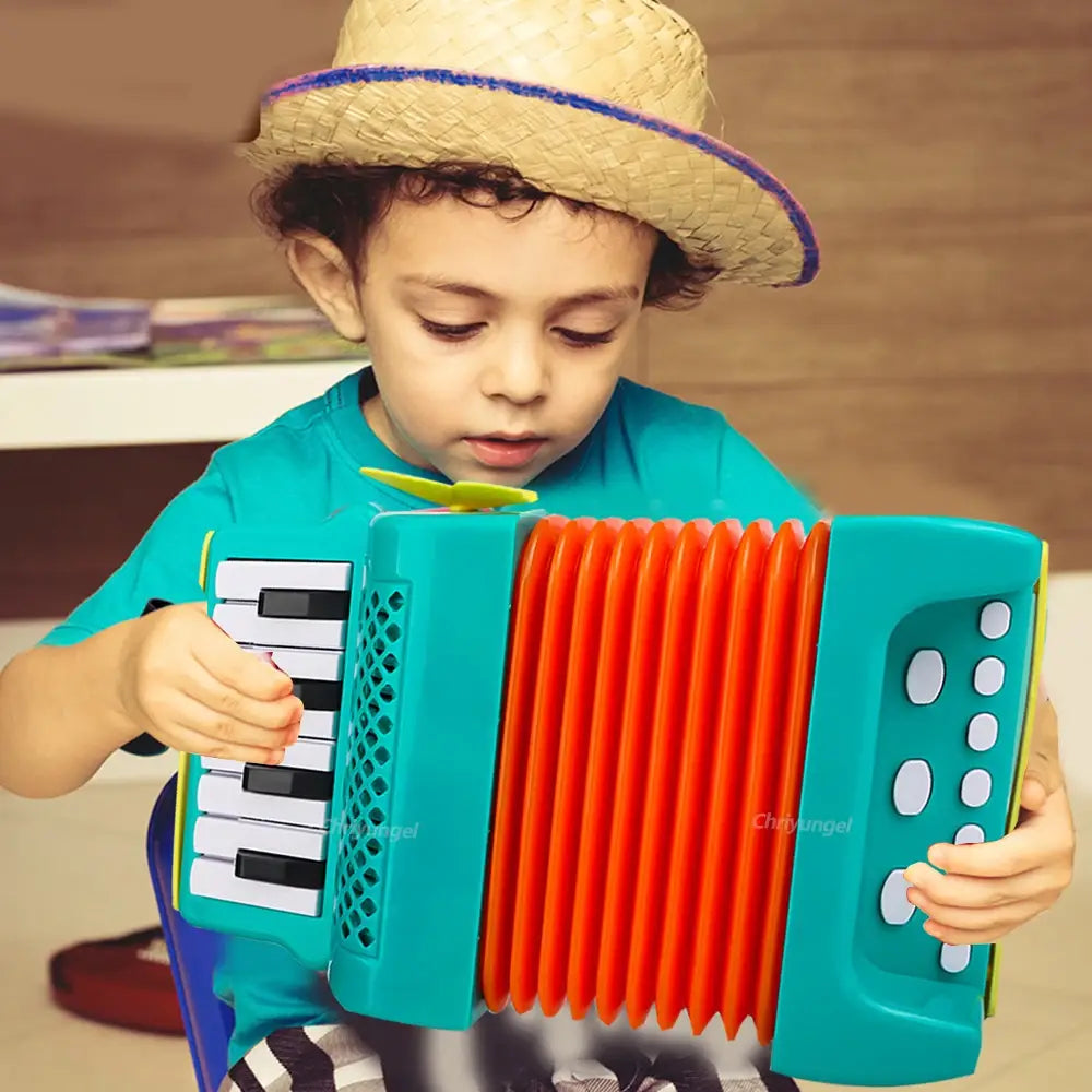 Accordion Toy for Toddlers Musical Instrument Educational Toys Children’s Music Interest Development Gifts for Kids Boys Girls
