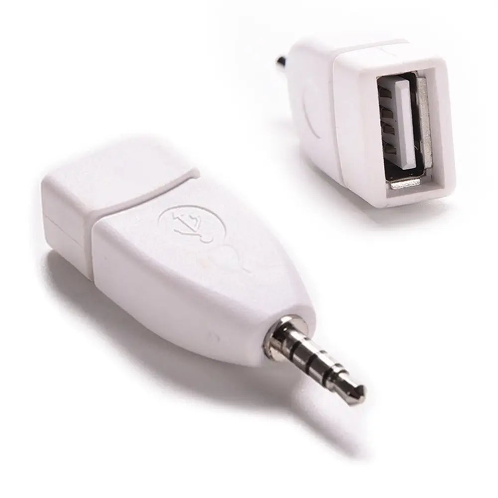 USB Female to DC3.5 Audio Converter AUX Car Audio Adapter USB Audio Adapter