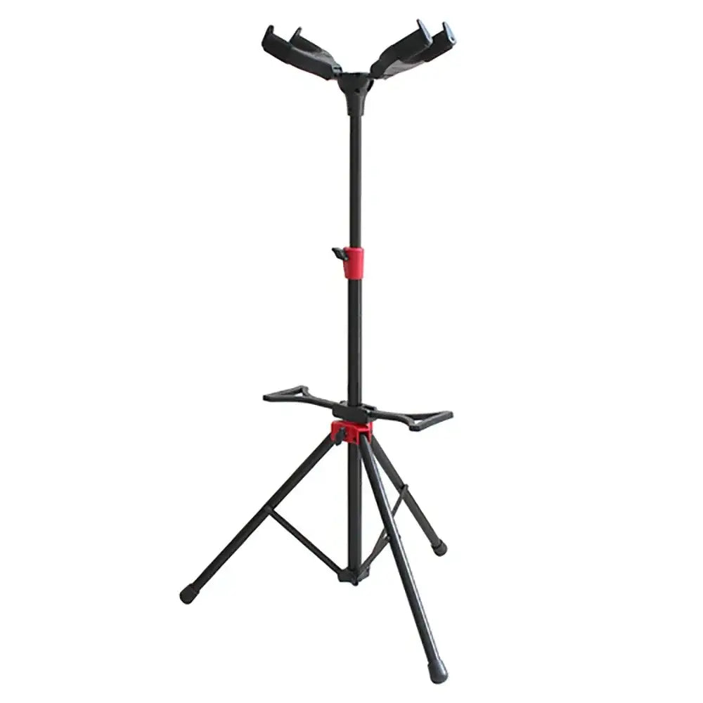 Flanger Guitar Stand FL-08D Dual Head Metal Upright Bracket for Guitar Bass Violin Ukulele Banj Parts & Accessories