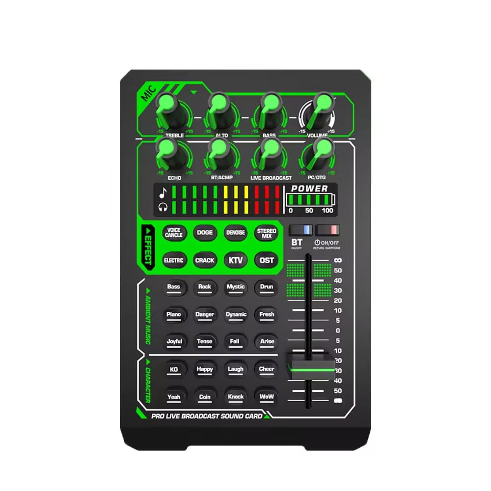 Professional Home Studio Monitoring Speaker Kit Wired Communication Portable Noise Cancelling Microphone Device Recording Music