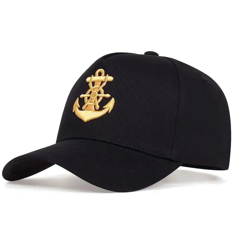 Hip Hop Baseball Caps For Men Women Cotton Anchor Embroidered Dad Hat Cotton Snapback Hip Hop Trucker Hats Outdoor Sun hats