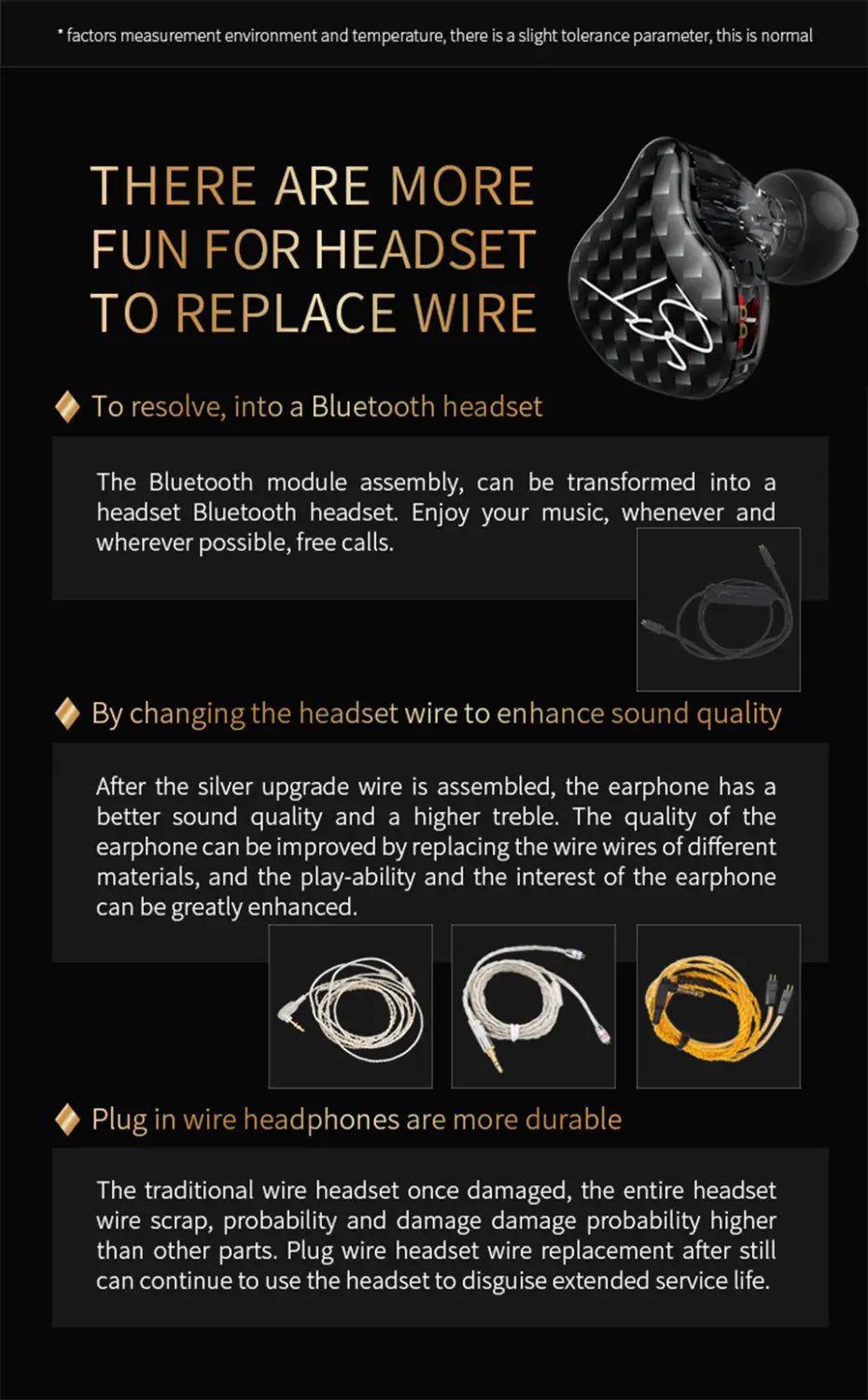 KZ ZST Wired Earphone Detachable Cable In Ear Monitor Noice Cancelling Headset HiFi Music Sport Game Phone Earbuds Headphones