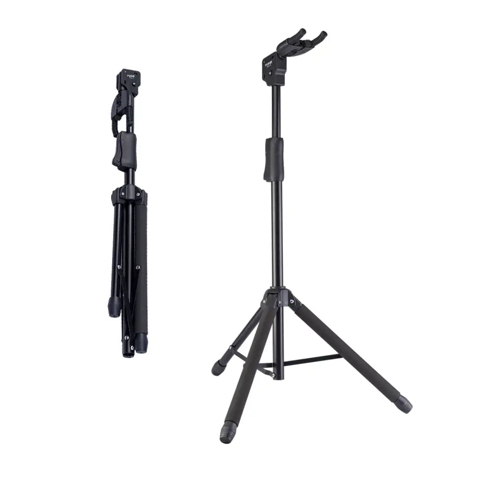 JOYO Guitto Series GGS-06 Tripod Music Stand Portable 1.2M Foldable Hanging Guitar Floor Stand for Acoustic Electric Guitar Bass