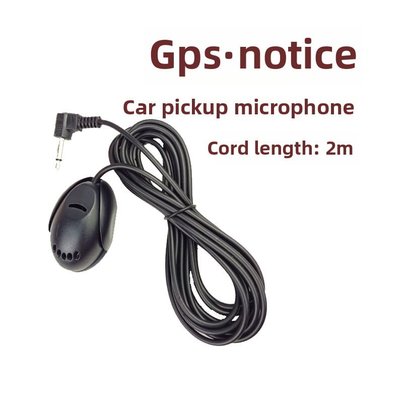 Mini Car Microphone 3.5mm Wired microphone for car stereo Audio hands-free Mic For DVD Radio Player Paste Type mini microfono
