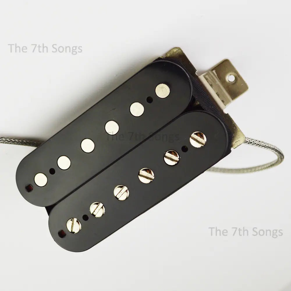 1959 PAF G Alnico 4 Alnico 5 Humbucker LP Electric Guitar Pickup Plain Enamel Wire 49.2mm Spacing 2-Conductor Braided Leadd