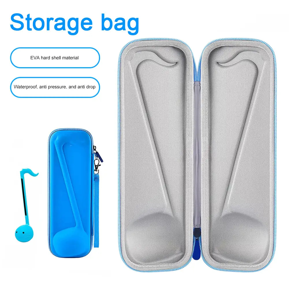 Musical Instrument Carrying Case Waterproof Music Instrumental Toy Storage Holder Anti-Drop Compatible with Otamatone