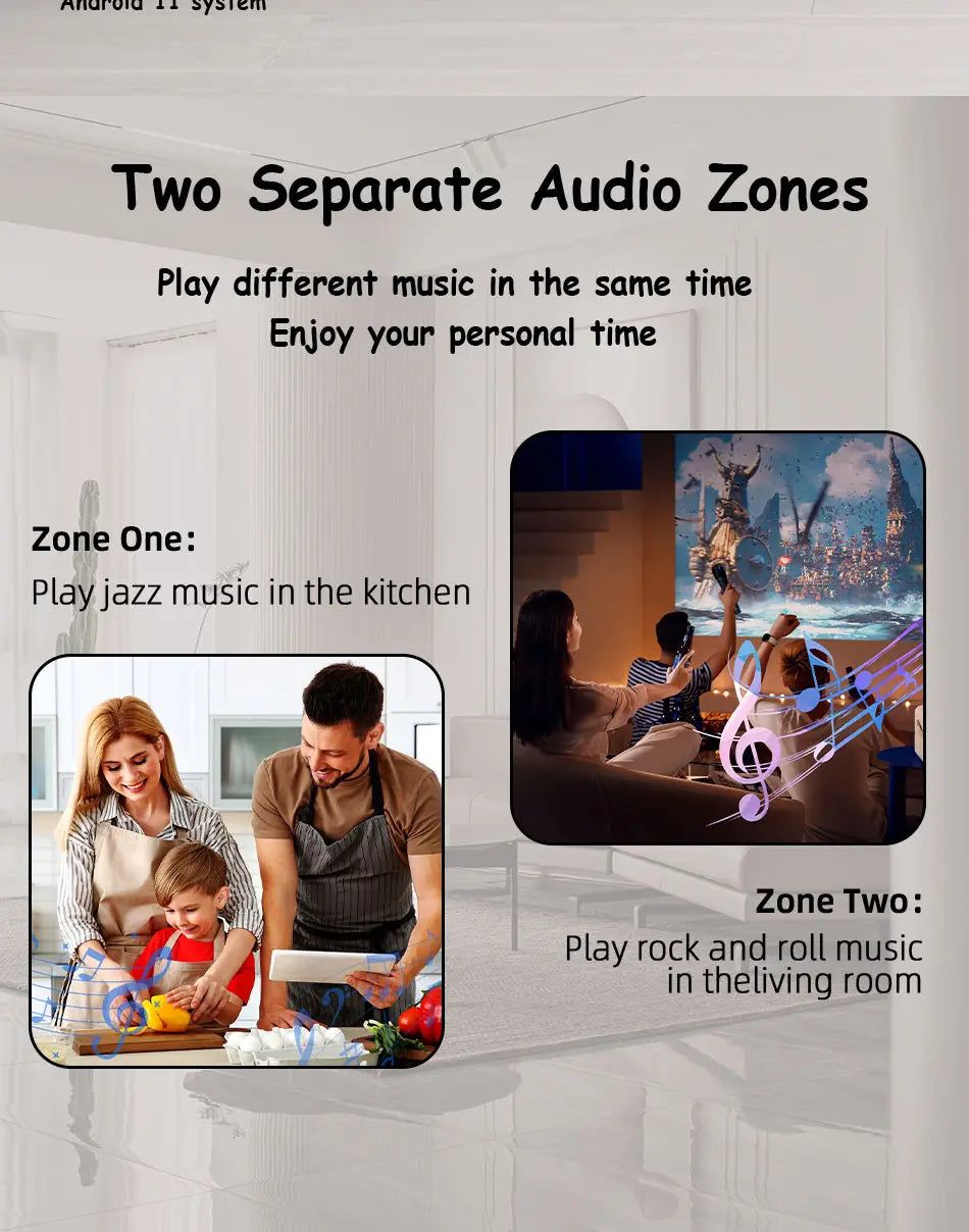 Smart Home Theater Sound Amplifier WiFi Bluetooth In-wall Android Music Panel Stereo Mini Ceiling Speaker Set Hotel Residential